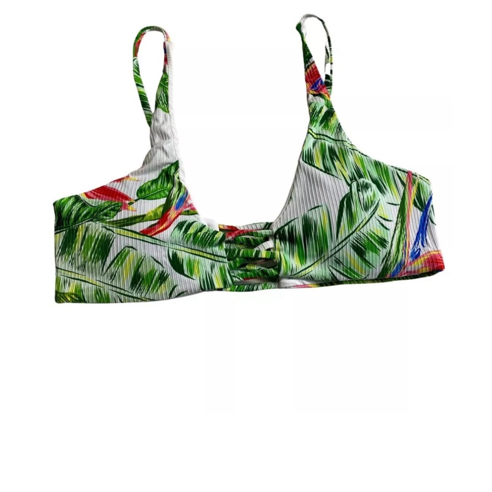 TINIBIKINI Bikini Swim Top
Strappy Floral Tropical
Boho Bold Size L